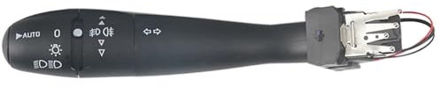 GYTTAK Autopartes Compatible con Peugeot 206, 207, 307, 301, 308, Indicador De Dirección del Coche, Interruptor De Señal De Giro, Interruptor De Faro 96439233ZL