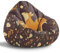 DreamRoots Sitzsack Kinder mit füllung - Sitzkissen Kinder Boden - Kinderzimmer Möbel - Sitzsäcke fürs kinderzimmer - Bean Bag M Adorable Squirrel