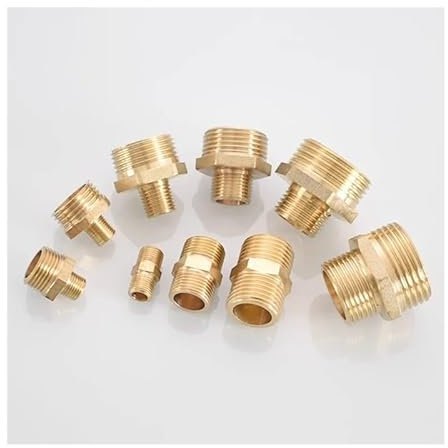 TNGNMGVSJ M22 M24 M26 M27 M28 M30 M35 1/2 3/4 1 Male Thread Reducing Nipple Pipe Fitting Adapter Coupler Coupling Joint Reducer(M30x1.5-BSP1)