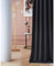 ROOM99 Rideau avec œillets Laurel 180 x 260 cm Largeur x Hauteur, Décoration de Fenêtre, Rideau occultant Thermique Isolant Anti Froid et Chaleur pour Salon Noir, 1 pièce
