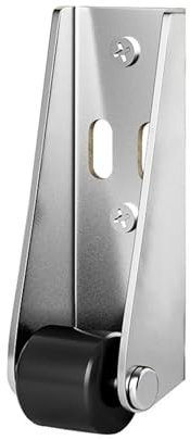 MNEVZX Umlenkrolle Teleskopische Mobile Räder, Tisch, tragende Riemenscheibenführung, Möbelzubehör, Heimwerker, Betonblöcke Edelstahl Flaschenzugrolle(A)