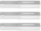 GLARETEX Lot de 3 cache-brûleurs universels réglables pour barbecue à gaz, protection contre les flammes en acier inoxydable, extensible de 29,8 cm à 53,3 cm de long