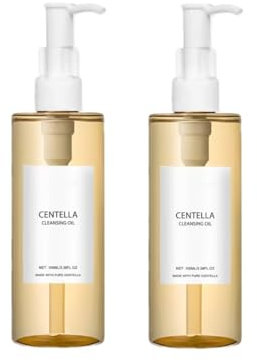 Centella Reinigungsöl, natürliche Centella-Inhaltsstoffe, beruhigende Haut, sanfte Reinigung, effektive Entfernung von Make-up, für alle Hauttypen geeignet
