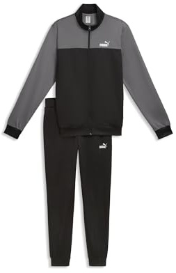 PUMA Herren Colourblock Trainingsanzug M, Black