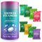 Set de Bombes de Douche Original, 8 Pièces, 8 Parfums | Aromathérapie avec Huiles Essentielles, Idéal pour la Relaxation, Cadeau d'Anniversaire pour Maman ou Femmes