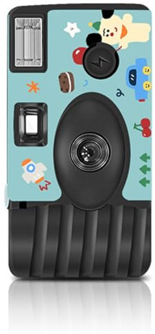 Spourita Sichuny Disposable Film Camera One Time Camera with Flash for Gathering Wedding Travel No.1