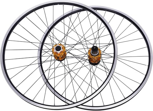 Fahrradräder Mountainbike Laufradsatz 27,5 Zoll Aluminiumlegierung Scheibenbremse MTB-Fahrradräder Fahrrad Laufräder - Schwarz