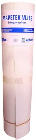 Mapetex Vlies Entkopplungsbahn Rolle 1 m x 50 m