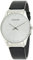 Calvin Klein Damen Analog Quarz Uhr mit Leder Armband K4D211C6