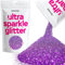 Hemway Ultra Sparkle Glitter - Purple | Fine Metallic Flakes for Resin & Epoxy Crafts | Supplies for Tumblers, Festival, Hair, Face, Body, Eye & Nail Art Decoration | 100 g