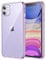 JETech Case for iPhone 11 (2019), 6.1-Inch, Shockproof Transparent Bumper Cover, Anti-Scratch Clear Back (Purple)