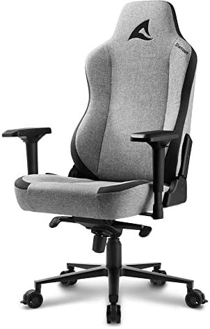 Sharkoon Skiller SGS40 Schwarz/Grau, mit atmungsaktiven Stoff-Überzug, breit