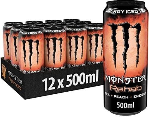Monster Rehab 12 x 500 ml Peach