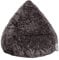 Sitting Point Sitzsack Fluffy L ca. 120 Liter anthrazit