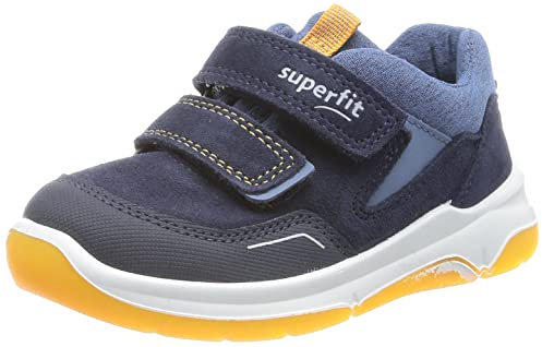 Superfit Cooper Chaussures d'apprentissage, Bleu Orange 8010, 21 EU