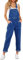 Vetinee Ladies Overalls Casual Jumpsuits Women Cody Blue Size Large Fits UK Size 16 - UK Size 18