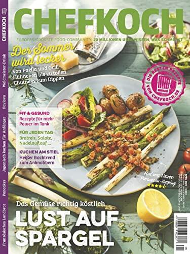 Chefkoch 5/2023 Lust auf Spargel