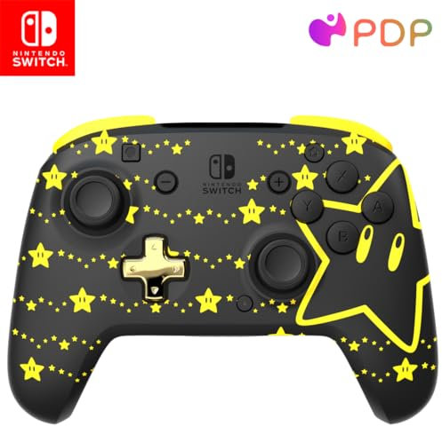 PDP REMATCH GLOW Wireless Controller Mario Stars