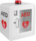vanenferse Erste Hilfe AED Defibrillator Aufbewahrungsschrank Zur Wandmontage, Herzdefibrillations Alarmkasten Mit Schlüssel, Design Mit Abgerundeten Ecken,Passend Für Die Meisten AED-Modelle