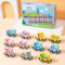 IhLux Holzzug, Montessori Spielzeug Zug Kinder mit Zahlen 0-9 Zählen Lernen, Set Alphabet Fahrzeug Eisenbahn Kinder Holz Zug mit Zahlen