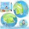Schwimmflügel Kinder für Jungen Mädchen Teenager Kinder 1-6 Jahre, Swimsafe Schwimmhilfe Gerät für Anfänger, Schwimmring (Blau, S(6CM))
