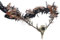 MOSTORY Couronne de plumes marron faite à la main – Serre-tête gothique, elfe et lune avec tête de mort corbeau et forêt foncé pour femme, sorcière, Renaissance, Halloween, cosplay, gothique, mariage