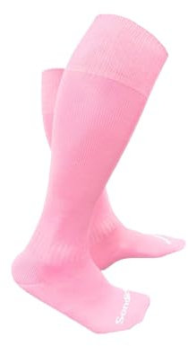 Sondico Mens Football Socks Plus Size Light Pink 12-14