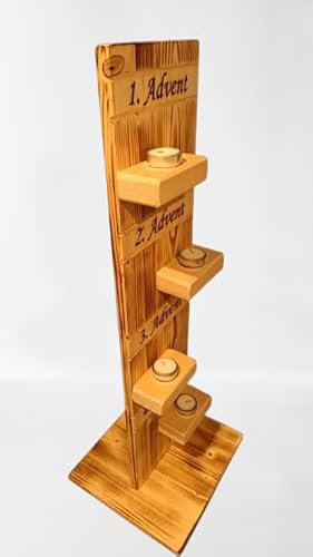 Kranz; Holzdeko Adventsbaum, Adventskranz, Stele, Weihnacht, Weihnachtsdeko, Adventsdeko, nachhaltiger Weihnachtsschmuck, Advent,
