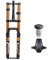 CZMYCBG 27,5/29 Zoll Mountainbike-Gabel, Luftfedergabel für Downhill-Bikes, 15 X 110mm Steckachse, 26 Zoll Breiter Reifen, 180mm Federweg(29in)