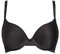 SIèLEI Reggiseno Imbottito con Ferretto 2506 Coppa B in Microfibra (3 M IT Donna, Nero)