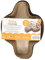 Decora 0320170 5ER-Pack PAPIERBACKFORM FÜR COLOMBA 100 G, Papier, Braun