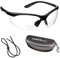 voltX CONSTRUCTOR BIFOKALE Schutzbrille mit Lesehilfe (KLAR +3.5 Dioptrie) CE EN166ft, Sportbrille für Radler enthält Sicherheitsband, Anti Fog UV400 Linse