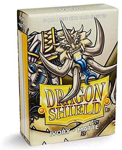 Dragon Shield AT-11117 Japanese Size Matte Ivory (60 Sleeves)