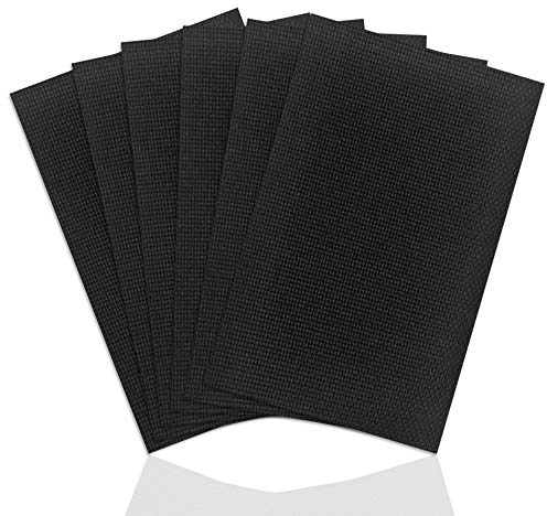 DaKuan Aida-Stoff, Kreuzstich, 11 Count, Schwarz, 30,5 x 45,7 cm, 6 Stück