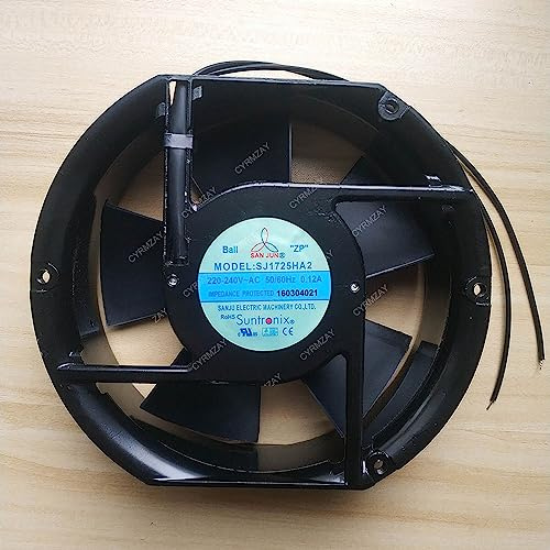 Compatibile per SUNTRONIX SANJUN SJ1725HA2 220V 17cm 17251 0.12A 2-Filo high temperature ventilatore