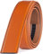 Katusi Herren Gürtel Ohne Schnalle kts9 130cm,Orange,130