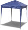 SANHENG Pop-Up-Pavillon, robust, wasserdicht, für den Garten, 3 x 3 m, Allwetter-Pavillon mit Stahlrahmen, Reisetasche und 4 Bein-Gewichtssäcken (blau)