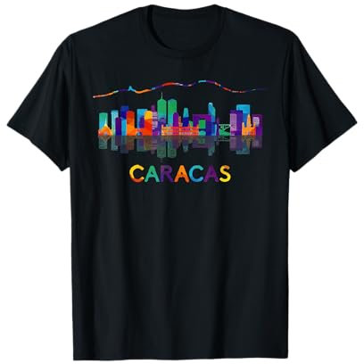 Venezuela Caracas City - Bandera Veneciana Arepas Pan Camiseta
