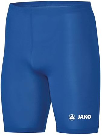 JAKO Unterziehhose Tight Basic 2.0 Sportroyal L - Elastische Fahrradhose aus Polyester, Radlerhose mit elastischem Bund, Schnell trocknende Thermohose
