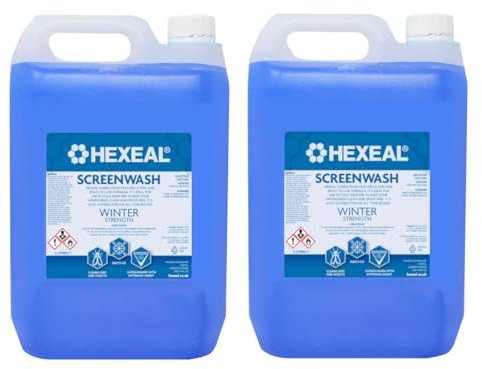 Hexeal Screenwash | 10L | Winter Concentrated Screenwash