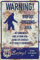 Bigfoot Breeding Area Metall Retro Plakette Warnschild Metall Blechschild Vintage Poster Bar Jagdhütte Wohnzimmer Küche Badezimmer Home Art Wanddekoration Plakette Geschenk