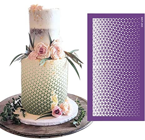 Torten Schablonen Kuchenschablonen Kuchen Dekoration Schablonen Tortendeko DIY Buttercreme Schablone Spitze Fondant Kuchen Dekoration Schablonen Backschablonen für Kuchen, Mousse, Schokolade, Dessert