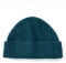Villand Cappello a Coste in Cashmere al 100% per Uomo, Cuffia Invernale da Sci in Cashmere Puro Ultra Morbida (Turchese)