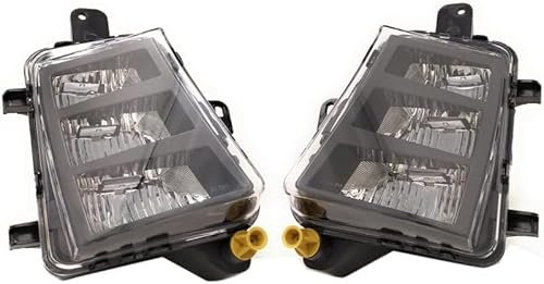 NOVSKI Gruppo Fendinebbia Anteriore per Golf 7 A7 Mk7 Gtd 2013 2014 2015 2016 2017 5g0941699 5g0941700,Fendinebbia per Luci Di Marcia Diurna Set Luci Paraurti Anteriore,C/A pair.