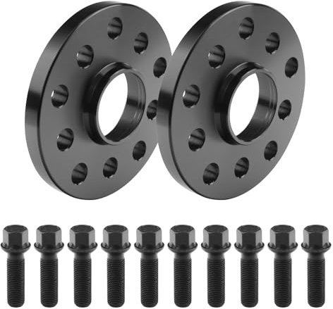 SCC Spurverbreiterungen Spurplatten 2x15mm 5x100-5x112 12119W-ABE-1 kompatibel mit Seat Alhambra Altea Arona Ateca Cordoba Exeo Ibiza Leon Tarraco T