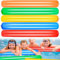 Flotantes Fideos de Piscina, 5 Piezas Tubo Flotador Natación para Niños Adultos, Inflatable Churro Piscina para Natación, Fideos De Natación, Flotador Inflable Fideos, Adecuados para Parques Acuáticos