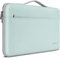 DOMISO 16 Pulgada Funda Ordenador Portátil Impermeable Protectora Bolsa con asa Portátil para 16 DELL/HP Pavilion Envy/ThinkPad IdeaPad/ASUS Vivobook,Verde Menta