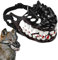 Halloween-Hunde-Outfit | gruseliges Maulkorb-Kostüm | große Zähne Requisite | Hundekostüm Zähne für Halloween Maulkorb Hund, gruseliges Hundezubehör, Anti-Biss Hundemaulkorb, lustiges Hundekostüm