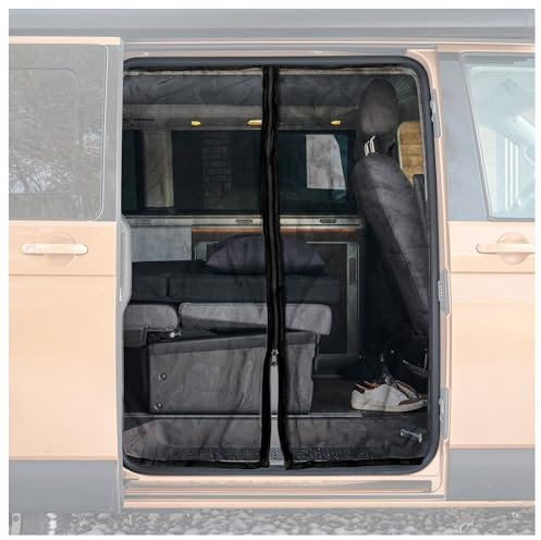 CHROMEMASTER | Moustiquaire Magnétique pour Van, Camping-Car, Voiture | Compatible avec Fiat Ducato Fourgonnette H2 / H3 2006+ | Grille de Protection Contre Les Insectes, Moustiques, Araignées