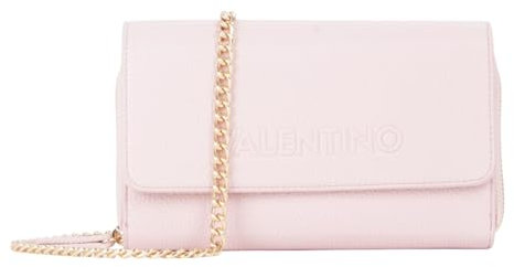VALENTINO Rised Re Wallet With Shoulder Strap Cipria